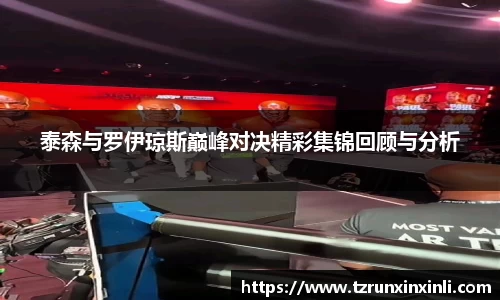 泰森与罗伊琼斯巅峰对决精彩集锦回顾与分析